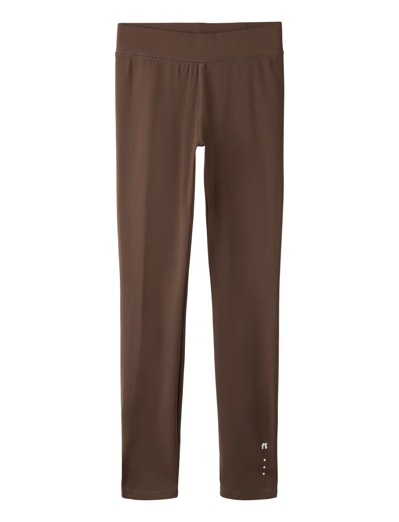 name it - NKFDIANA SLIM LEGGING - leggings - chocolate martini - 0