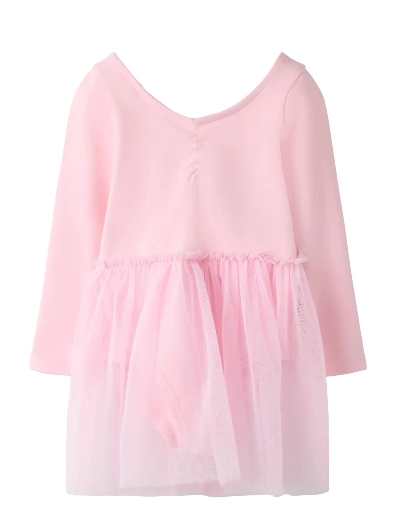 name it NMFDAISY LS SLIM DRESS - Dresses - ROMANCE ROSE / pink/rose