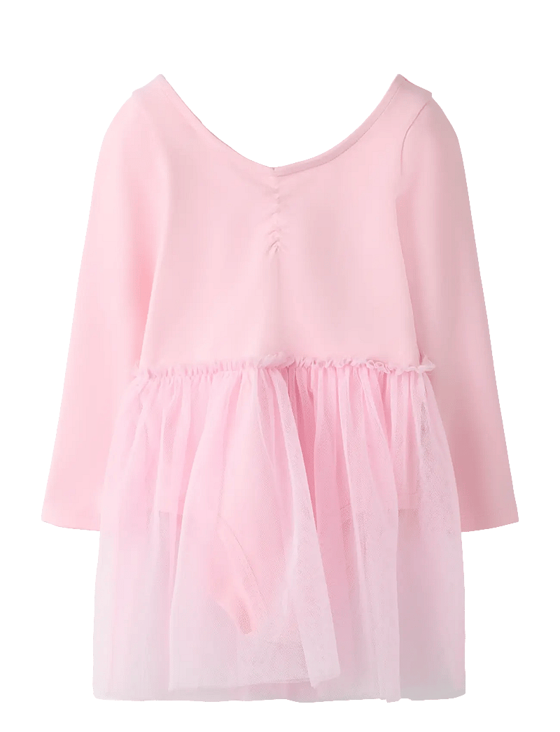 name it - NMFDAISY LS SLIM DRESS - partykleider - romance rose - 0