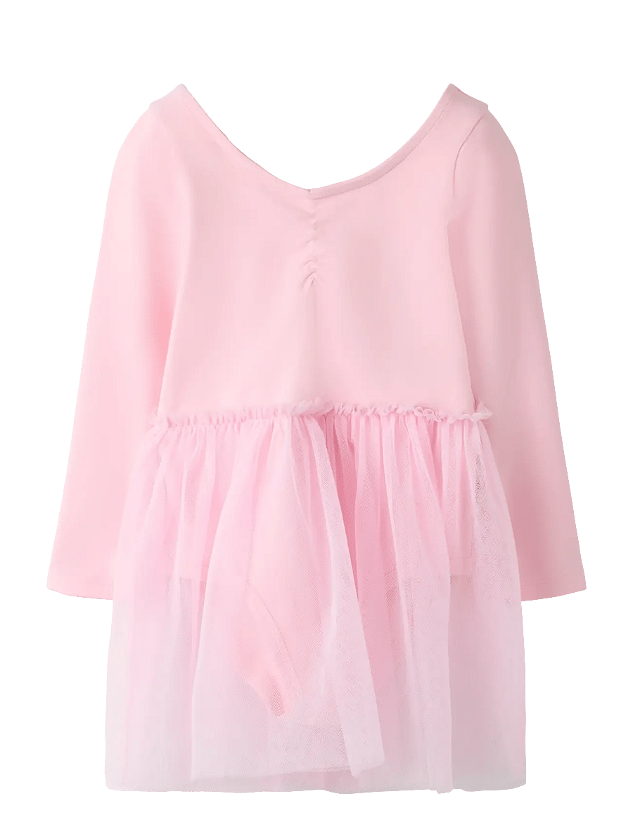name it - NMFDAISY LS SLIM DRESS - partykleider - romance rose - 0