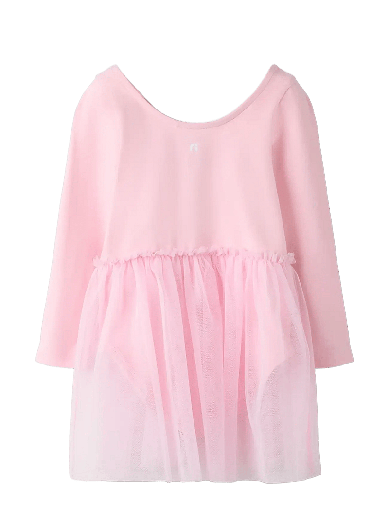 name it - NMFDAISY LS SLIM DRESS - partykleider - romance rose - 1