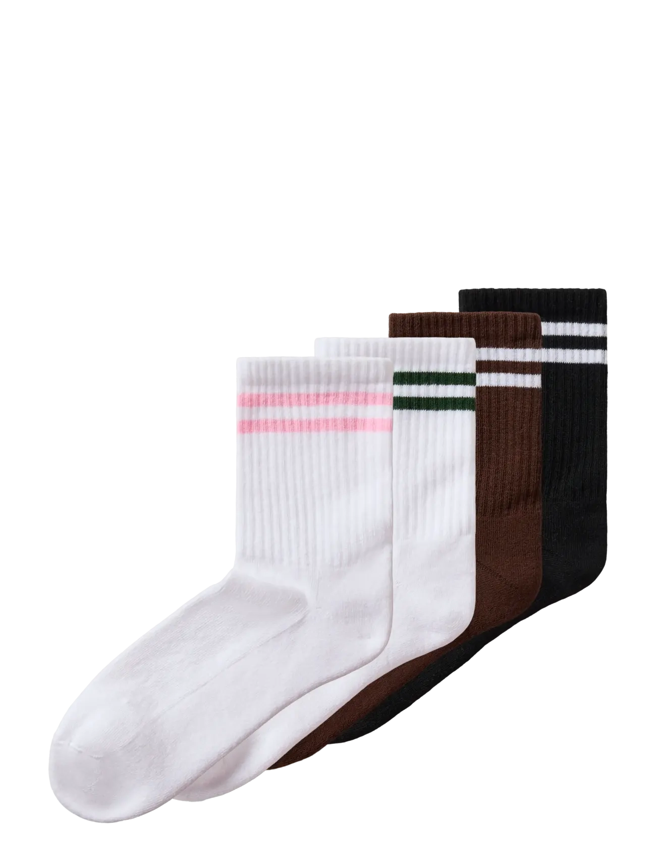name it NKNDONA 4P SOCK - Riided - BRIGHT WHITE / white