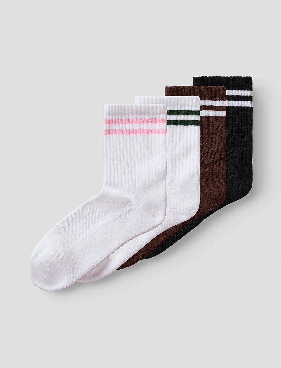 name it - NKNDONA 4P SOCK - strømper - bright white - 0