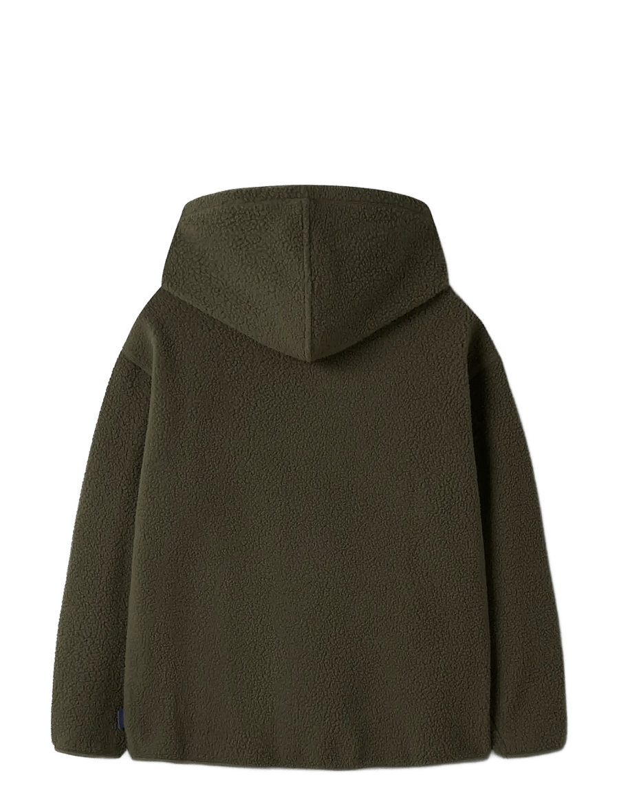 name it - NKMRISA LS RLX TEDDY WH - kapuutsiga pusad - olive night - 1