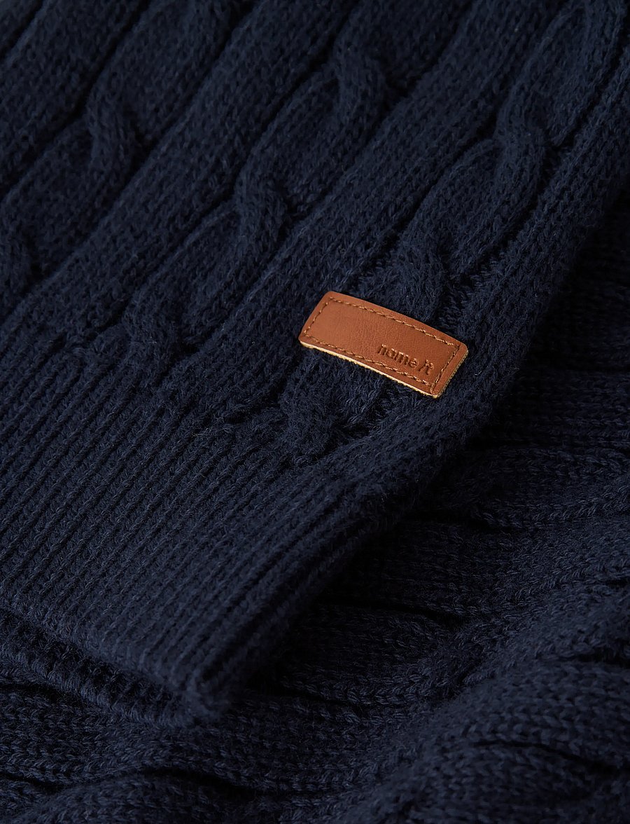 name it - NMMRAFFAT KNIT SLIPOVER - navy blazer - 2