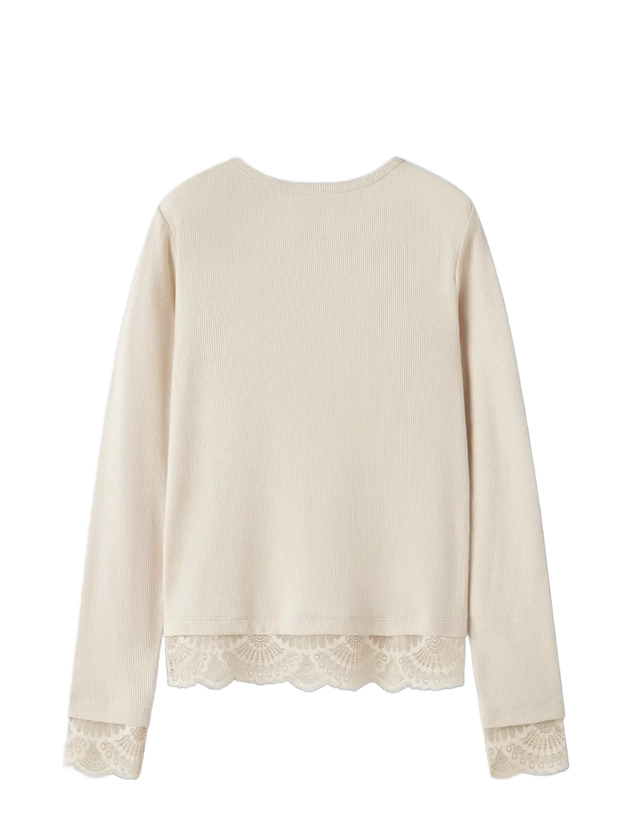 name it - NKFROSIMA LS SLIM TOP - long-sleeved t-shirts - birch - 1