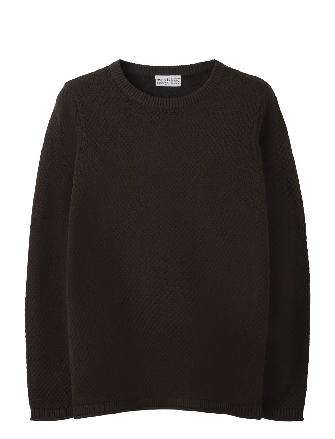 name it NKMROJ LS KNIT - Kleidung - CHOCOLATE PLUM / brown