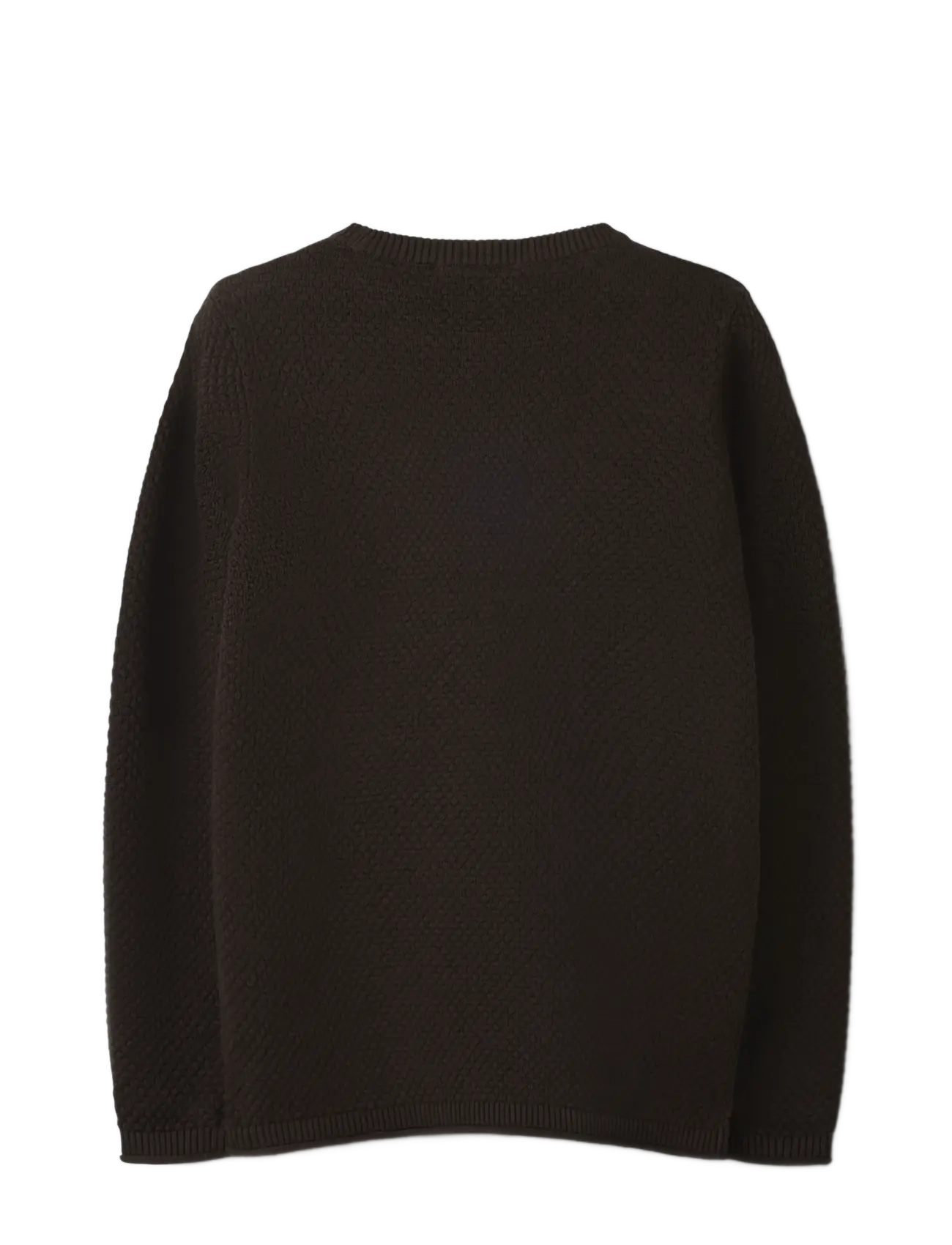 name it - NKMROJ LS KNIT - chocolate plum - 1