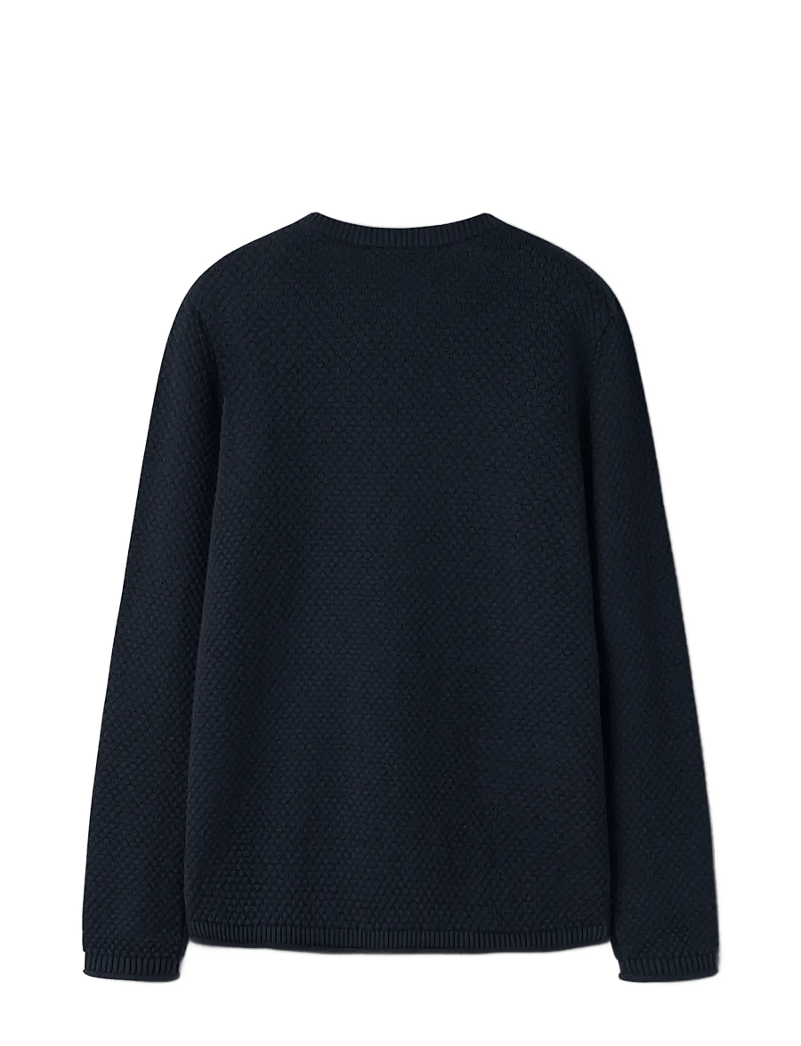 name it - NKMROJ LS KNIT - trøjer - navy blazer - 1