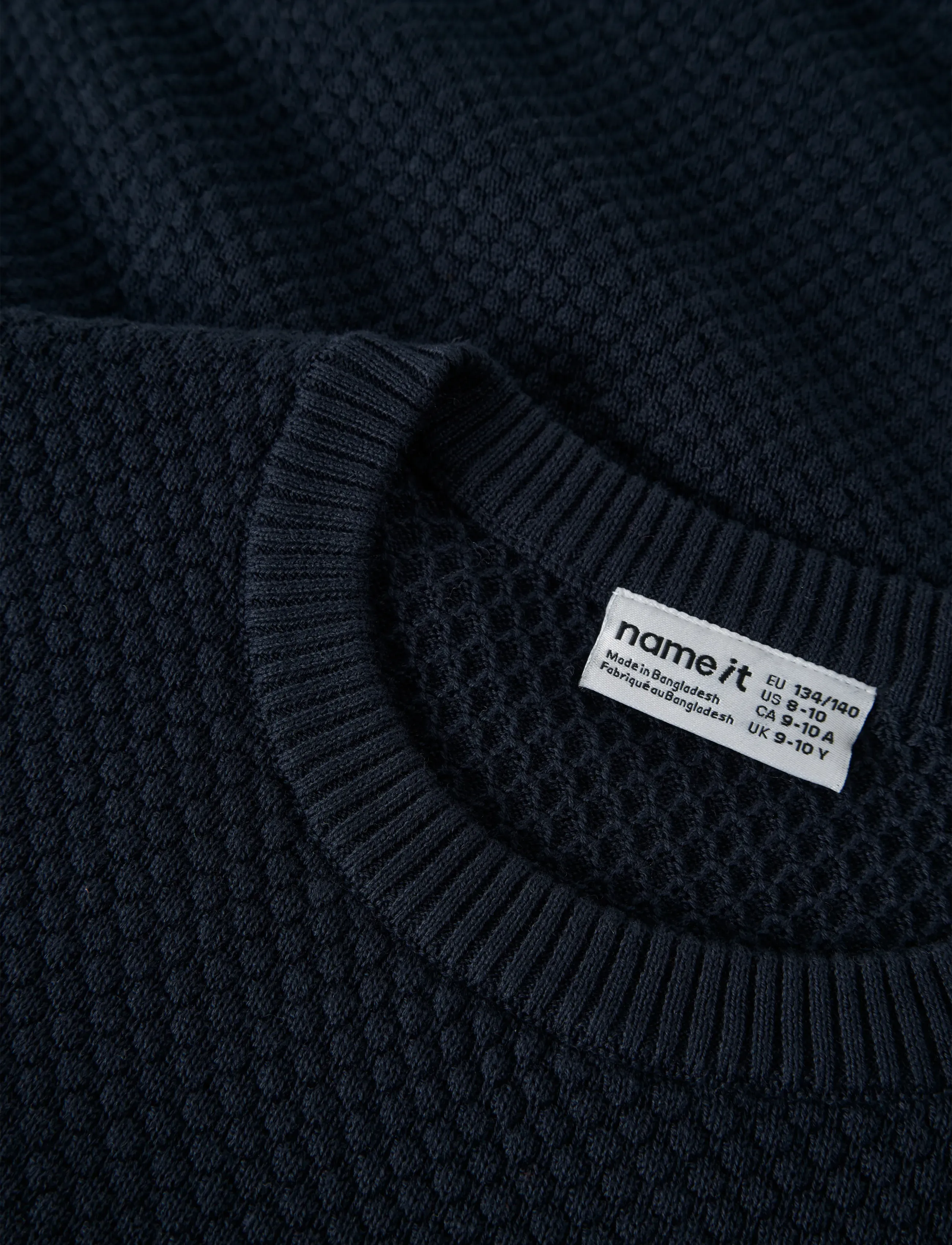 name it - NKMROJ LS KNIT - trøjer - navy blazer - 2