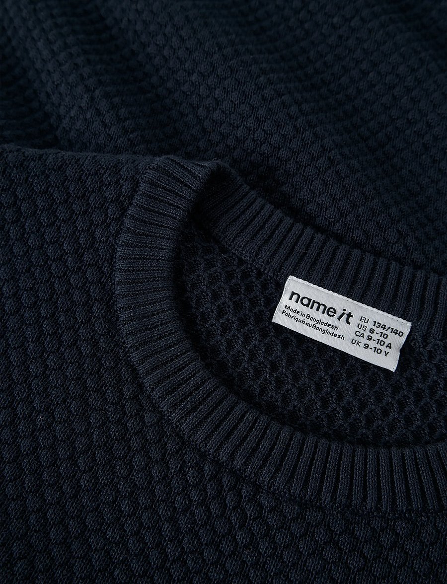 name it - NKMROJ LS KNIT - trøjer - navy blazer - 2