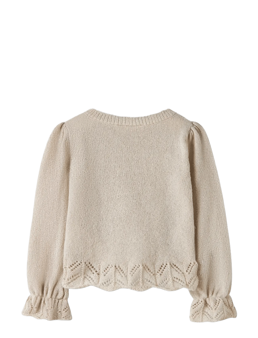 name it - NMFRUEL LS KNIT - trøjer - peyote melange - 1