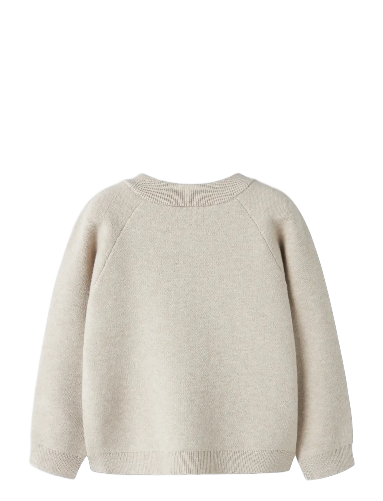 name it - NMFRAIN LS LOOSE KNIT CARD - einkaufen nach alter von - peyote melange - 1