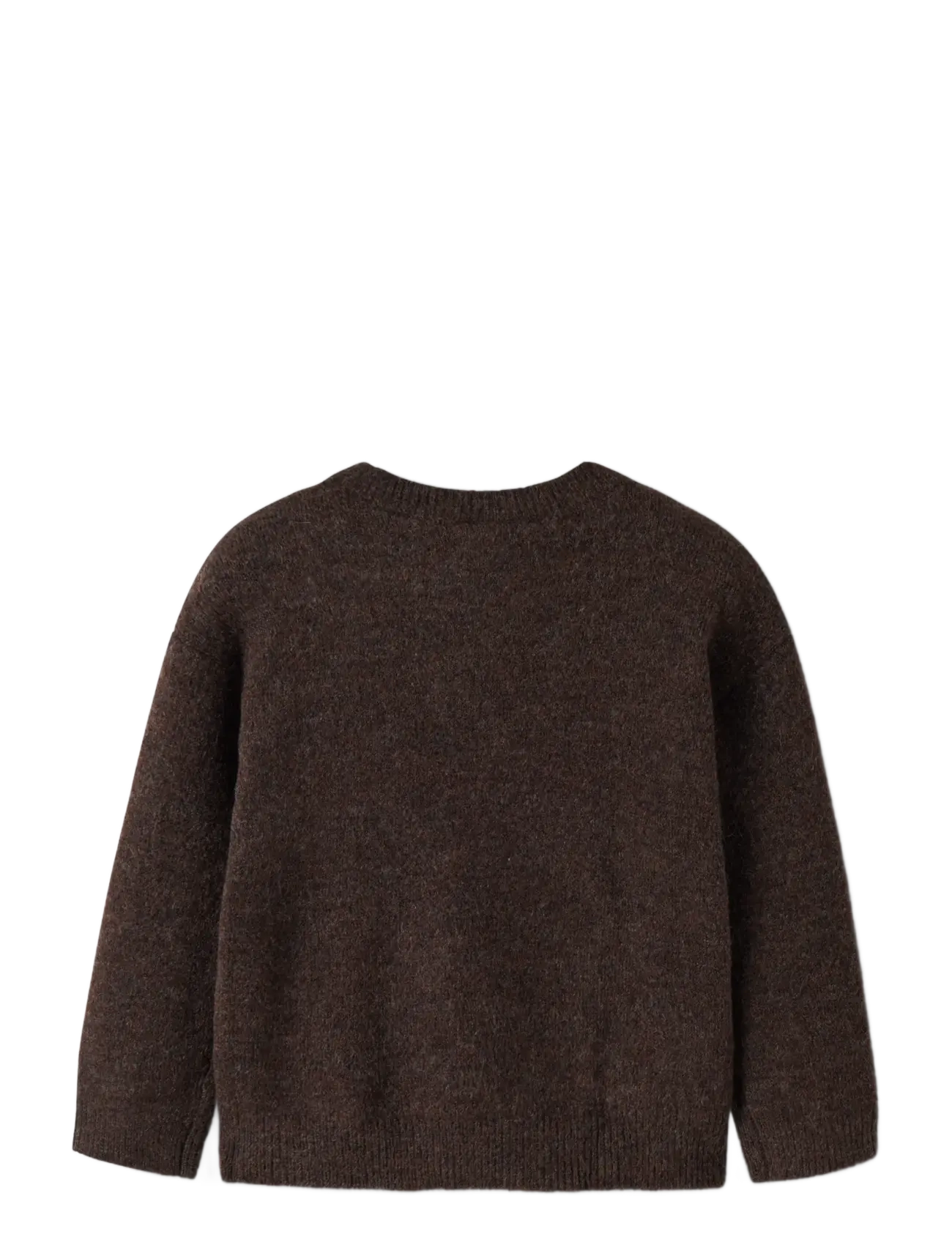 name it - NMFRAVI LS KNIT - jumpers - chocolate plum - 1
