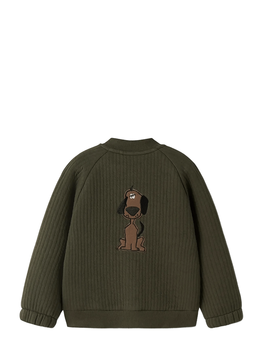 name it - NMMREKO LS NREG CARD - quiltede jakker - olive night - 1