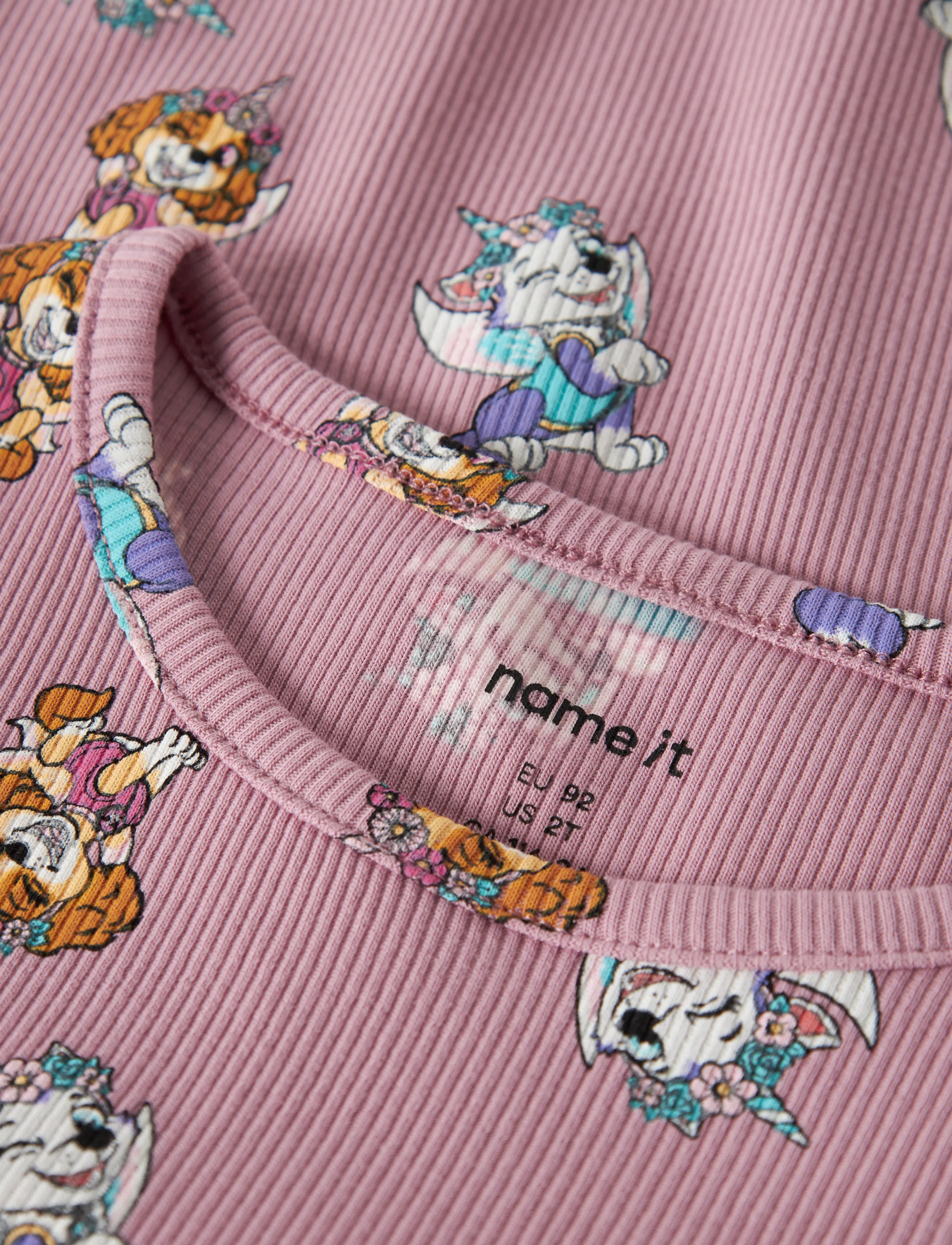 name it - NMFJEMINA PAW LS TOP CPLG - lilas - 3