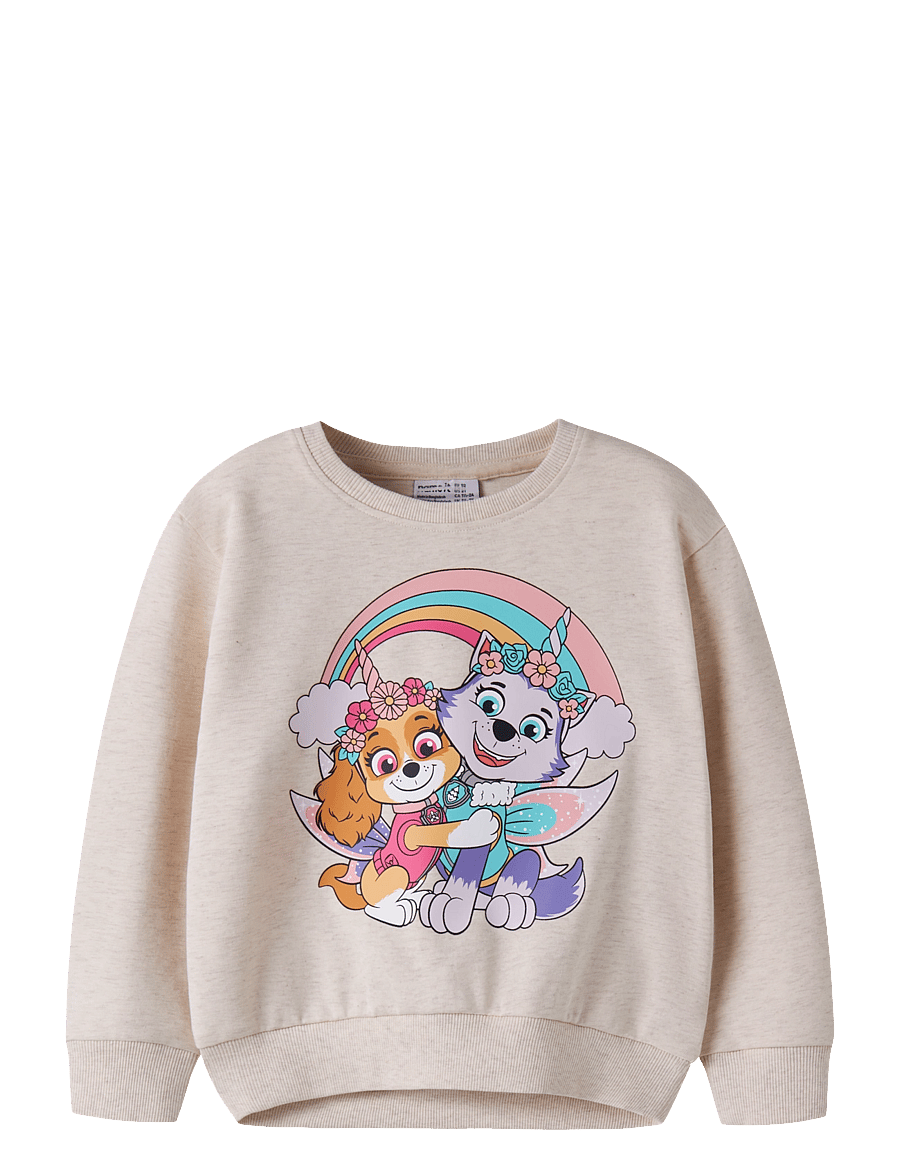 name it - NMFJEMMA PAW NREG SWEAT UNB CPLG - peyote melange - 0