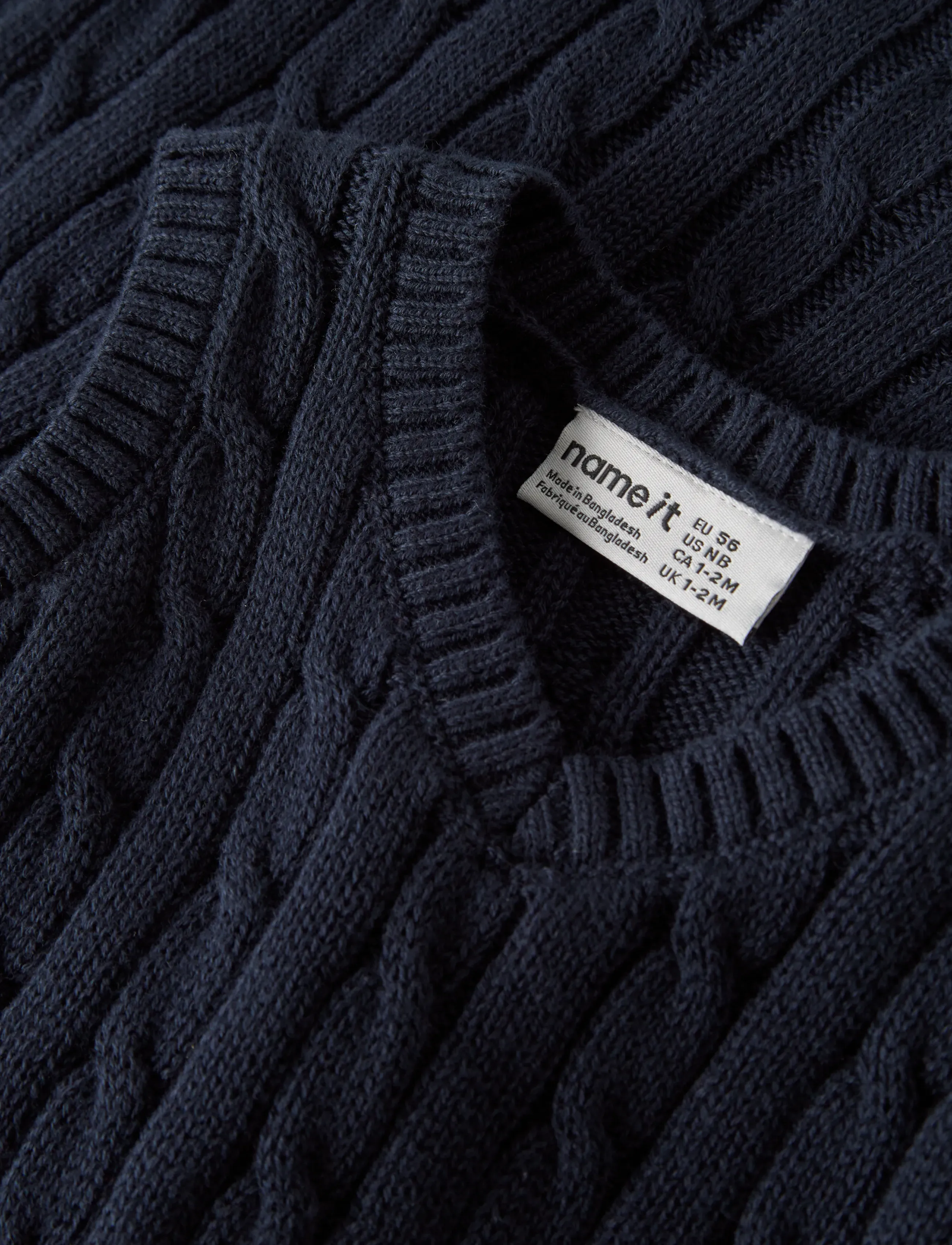 name it - NBMRAFFAT KNIT SLIPOVER - vests - navy blazer - 3