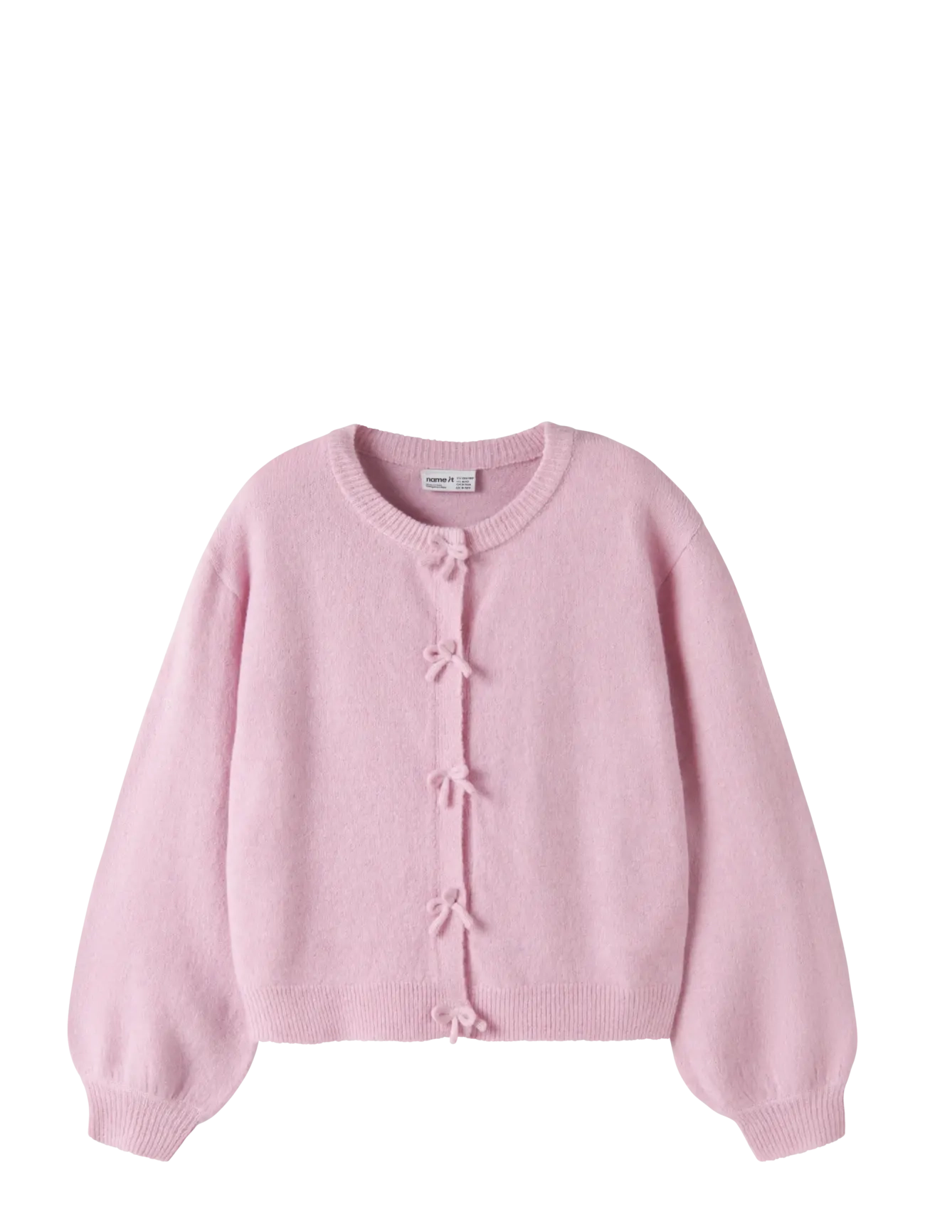 name it NKFRIMA LS KNIT CARD - Kläder - FULL BLOOMING PINK / pink/rose