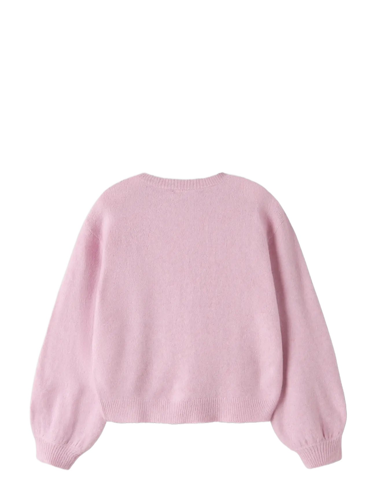 name it - NKFRIMA LS KNIT CARD - koftor - full blooming pink - 1