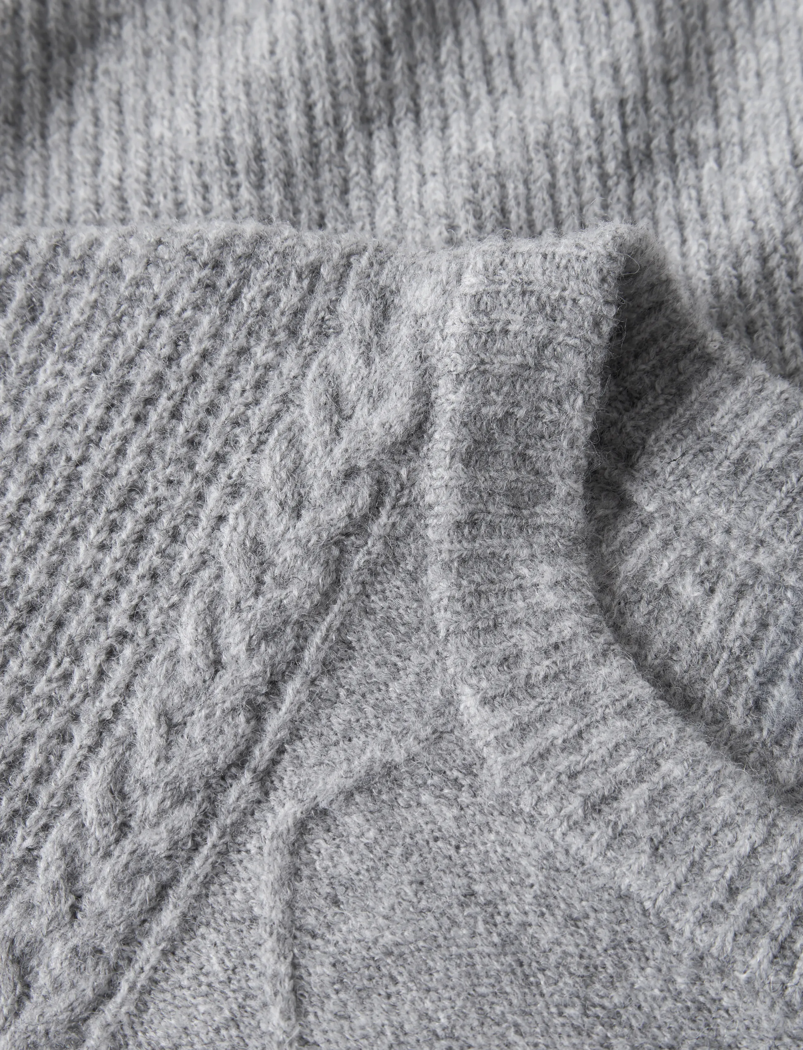 name it - NKFRIANNI KNIT VEST - westen - grey melange - 2