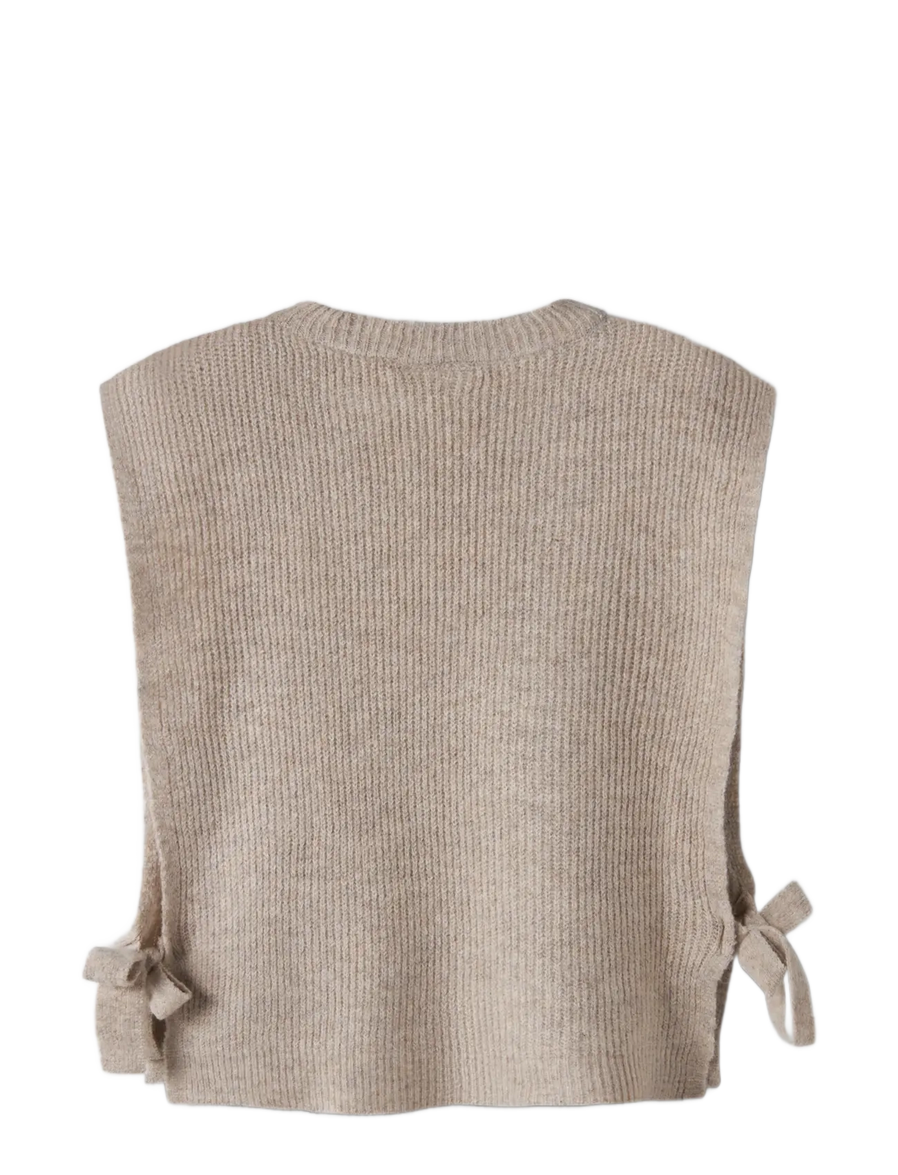 name it - NKFRIANNI KNIT VEST - westen - island fossil - 1