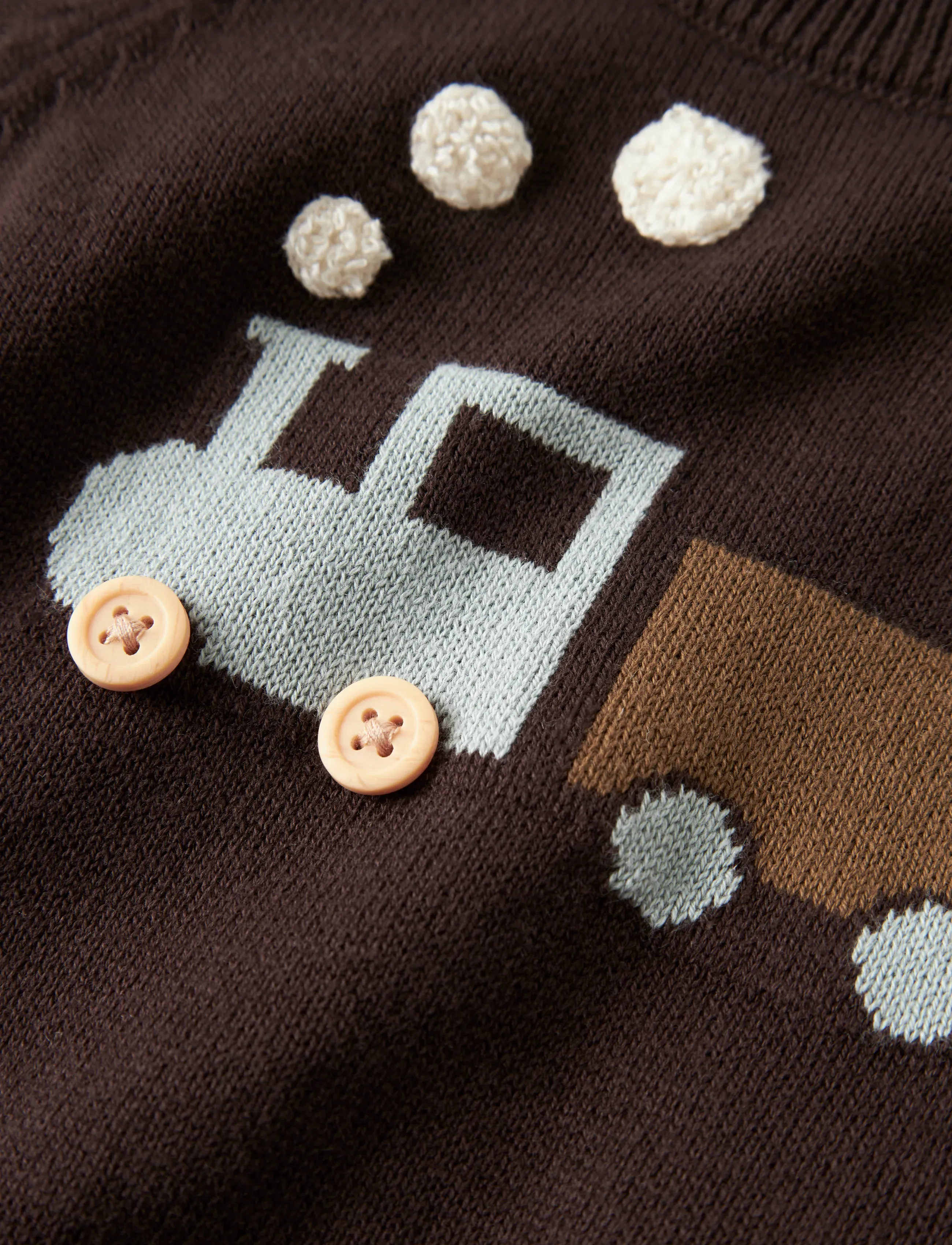 name it - NBMRAFELLO LS KNIT - chocolate plum - 2