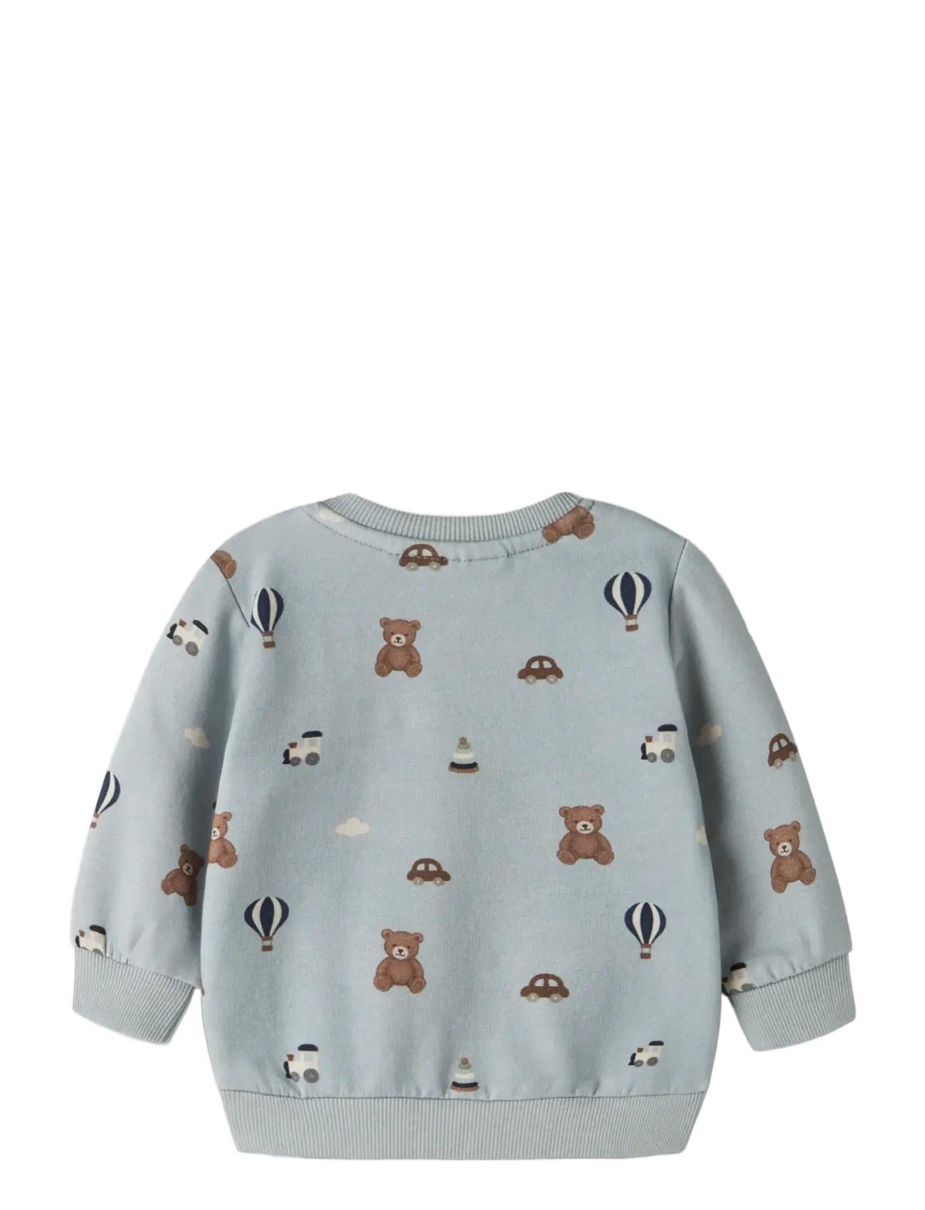 name it - NBMRAGNER LS SWEAT BRU - dressipluusid - abyss - 1