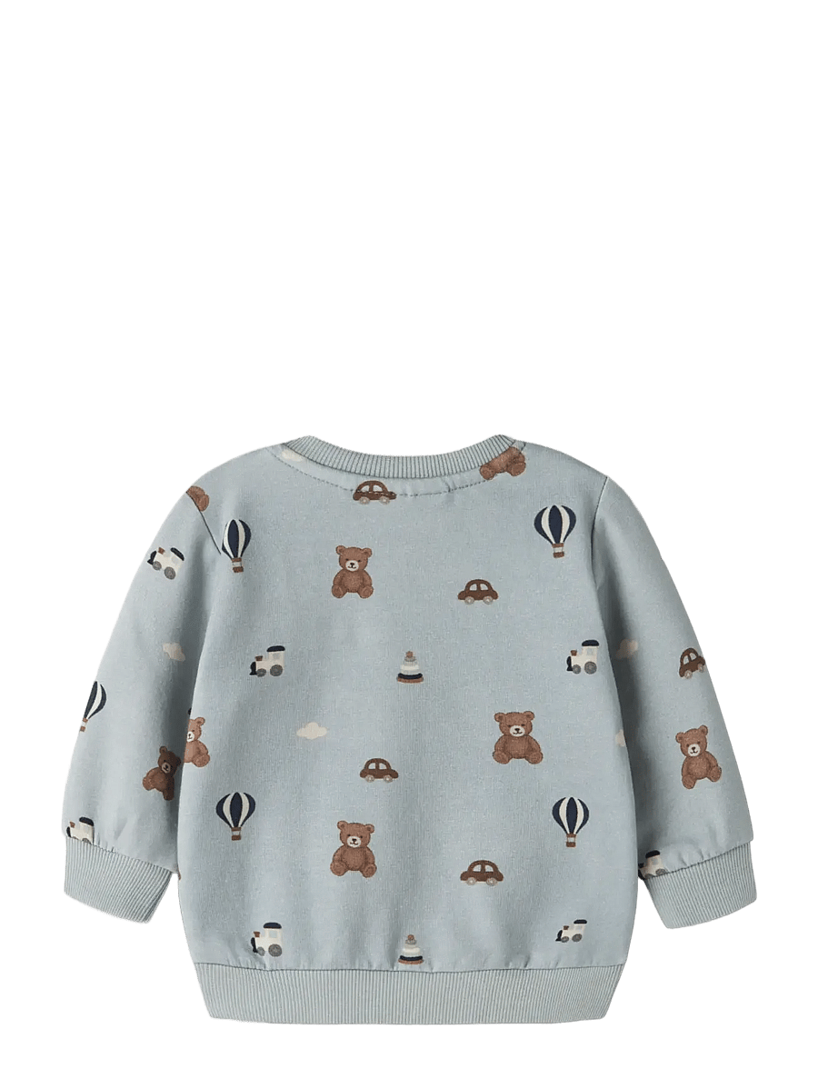 name it - NBMRAGNER LS SWEAT BRU - dressipluusid - abyss - 1
