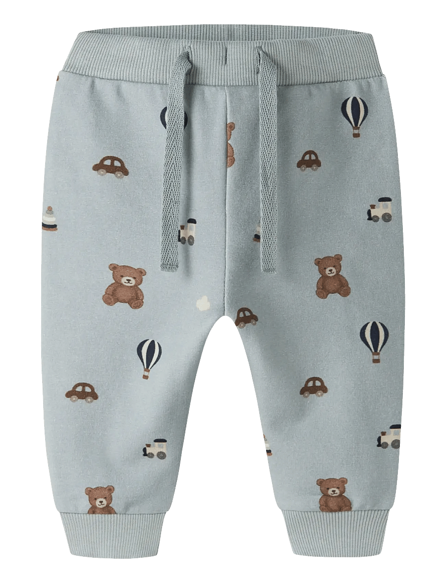 name it - NBMRAGNER SWEAT PANT BRU - joggings - abyss - 0