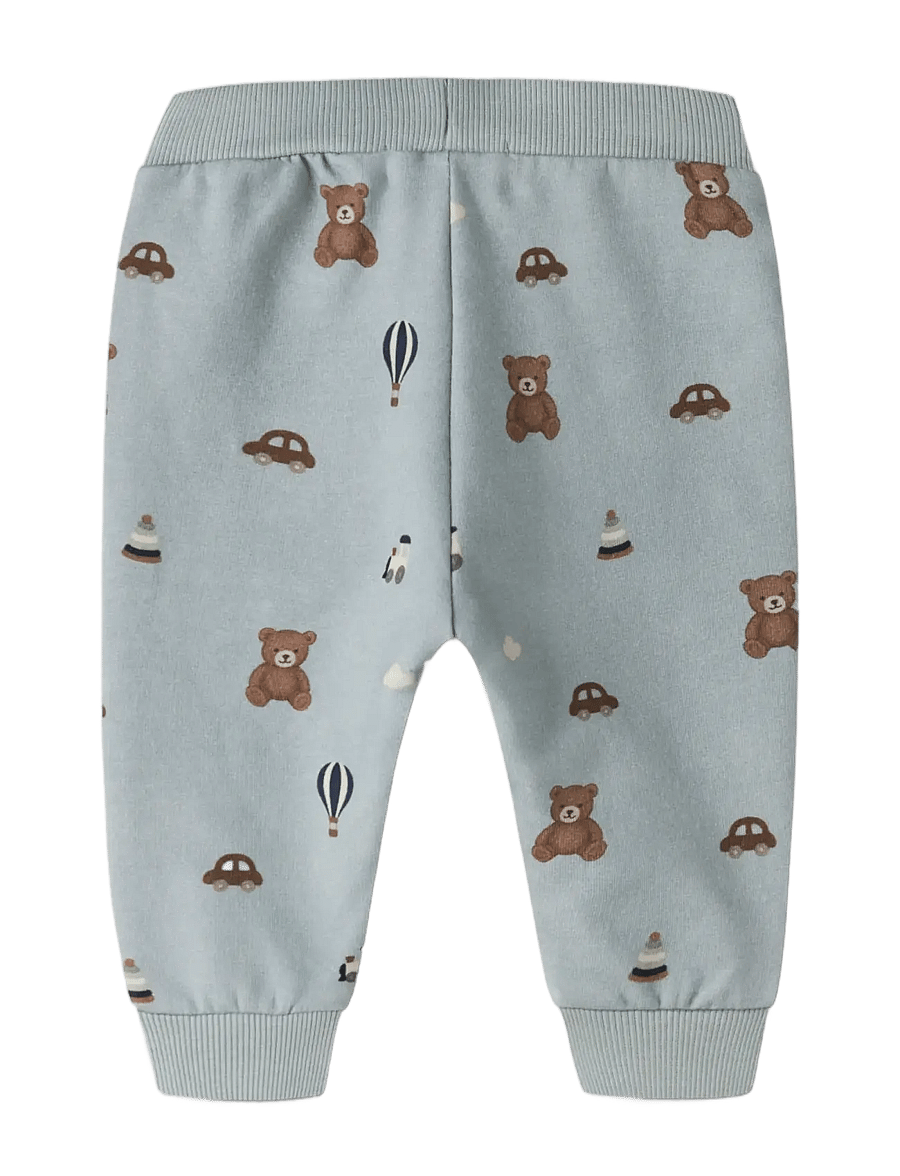 name it - NBMRAGNER SWEAT PANT BRU - joggings - abyss - 1