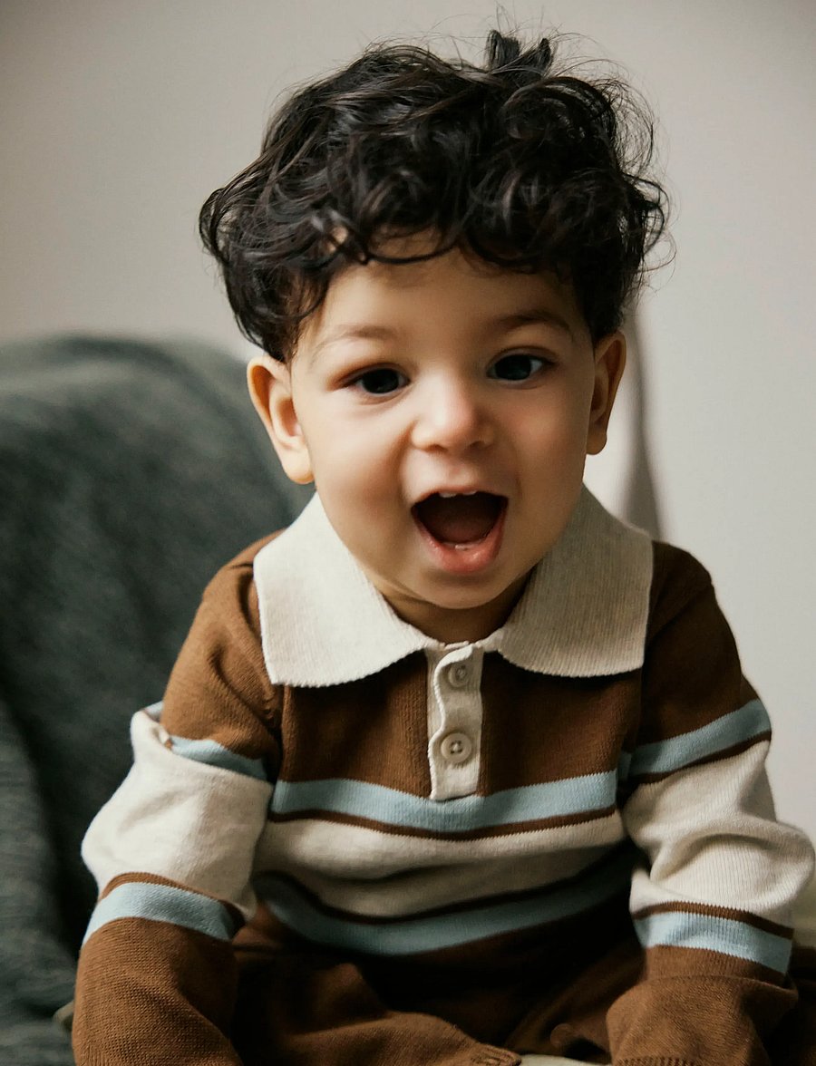 name it - NBMRAL LS KNIT POLO SUIT - jumpsuits - sepia - 3
