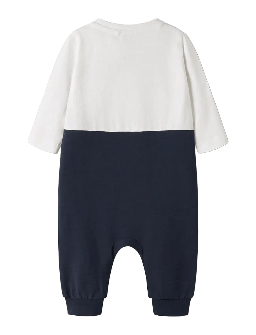 name it - NBMRUFUS LS BODYSUIT - långärmade bodies - navy blazer - 1