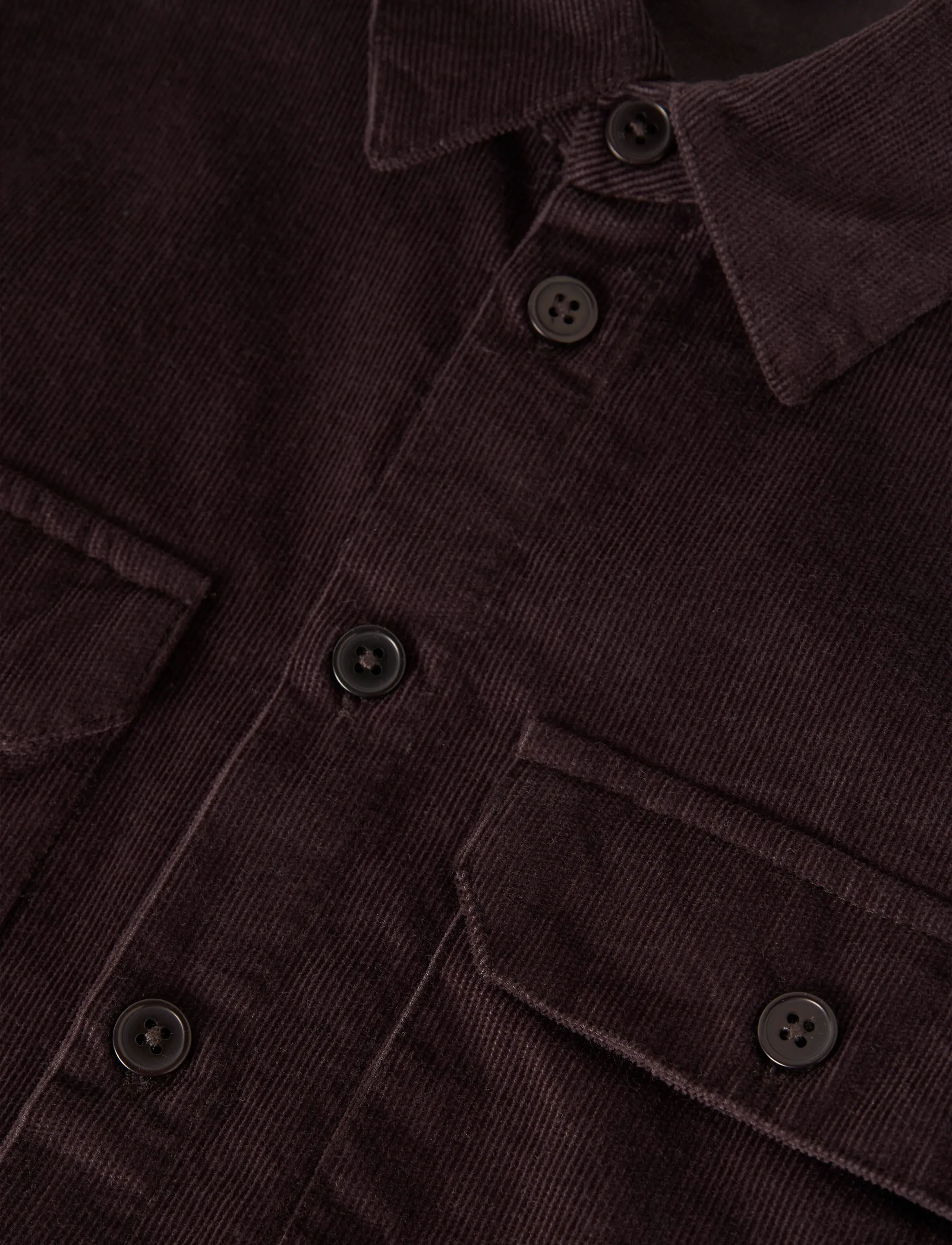 name it - NKMRAMI LS CORD SHIRT - chocolate plum - 4