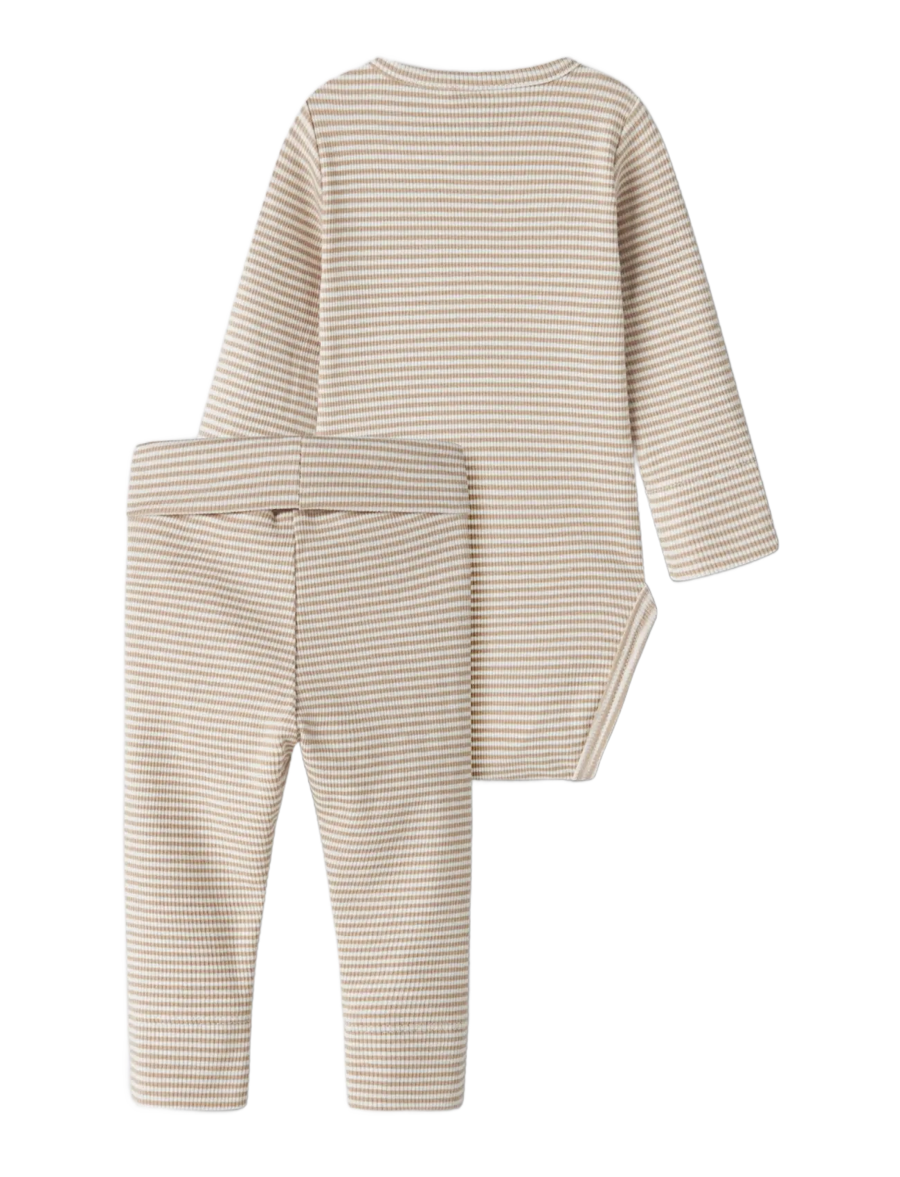 name it - NBNBERRO R LS BODY SET WITH HAT - antique white - 1