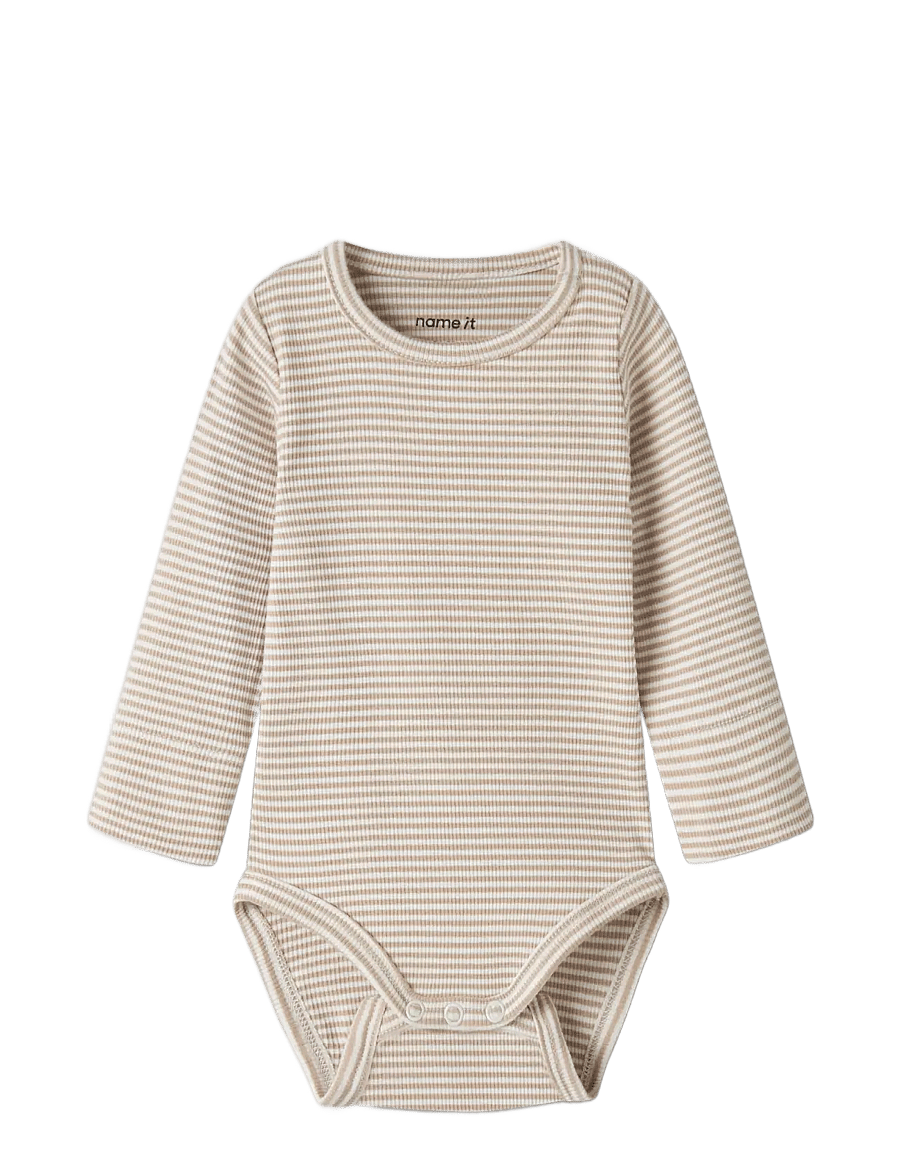 name it - NBNBERRO R LS BODY SET WITH HAT - antique white - 3