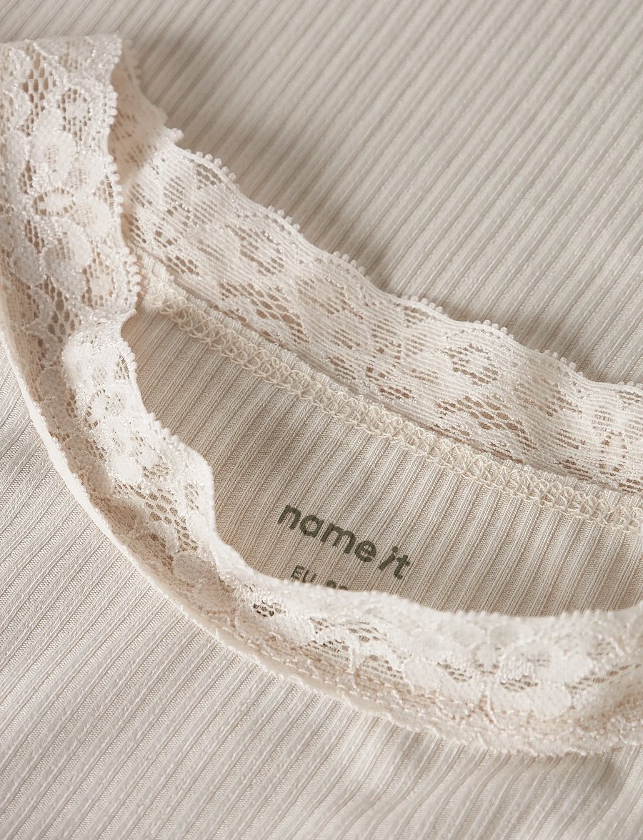 name it - NMFRIONA LS XSL TOP - birch - 2