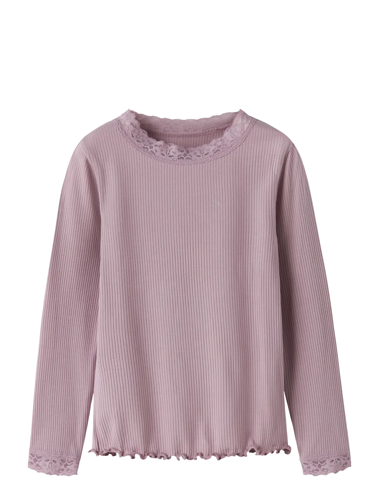 name it NMFRIONA LS XSL TOP - Long-sleeved t-shirts - MAUVE SHADOWS / purple