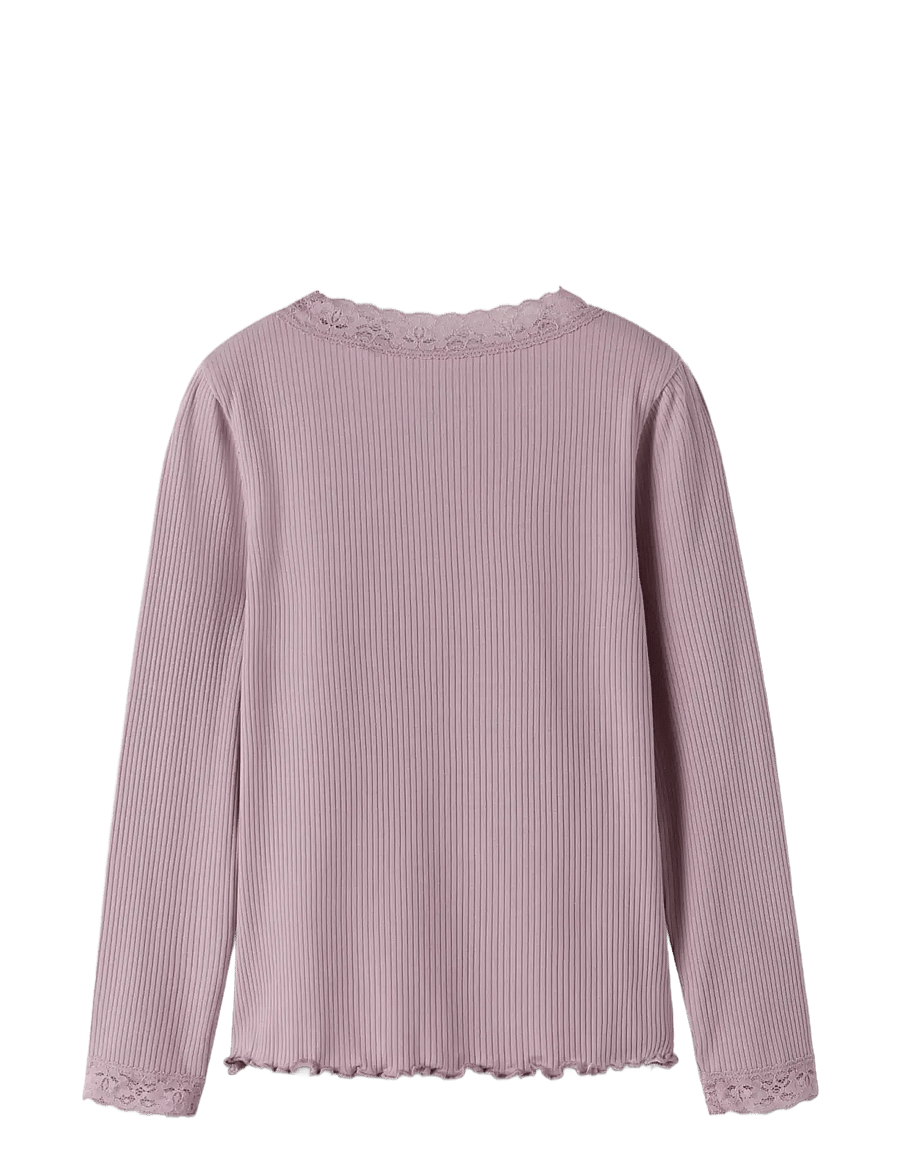 name it - NMFRIONA LS XSL TOP - langärmelig - mauve shadows - 1