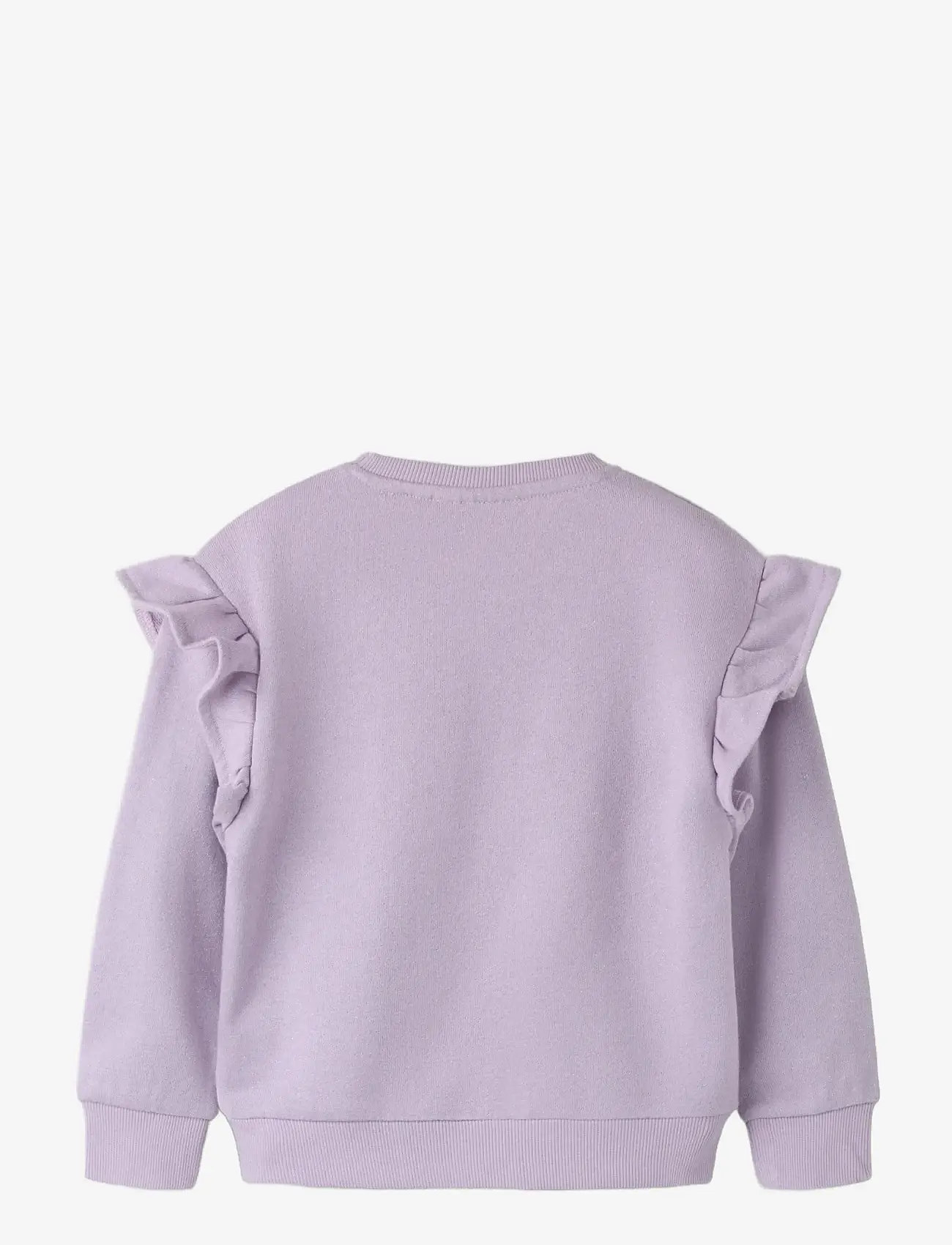 name it - NMFFILANA LS NREG SWE UNB - sweatshirts - lavender lily - 1