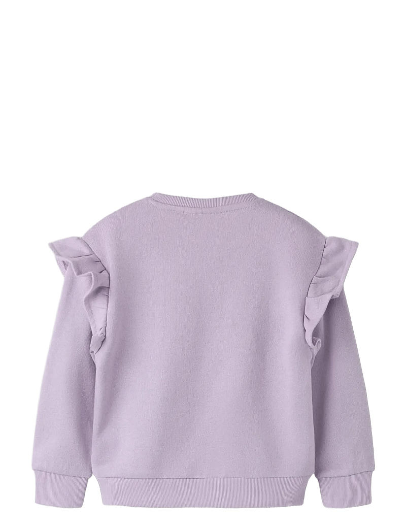 name it - NMFFILANA LS NREG SWE UNB - sweatshirts - lavender lily - 1