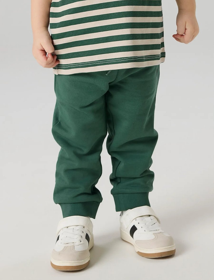name it - NMMFRANCO NREG SWE PANT UNB - jogginghosen - garden topiary - 2