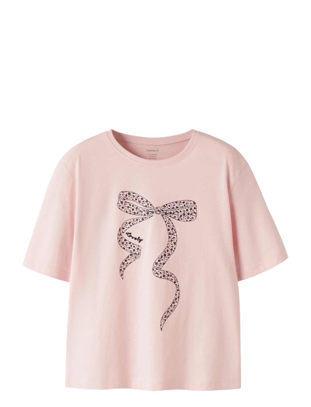 name it NKFLOTTI SS NREG TOP BOX - Topid - LOTUS / pink/rose