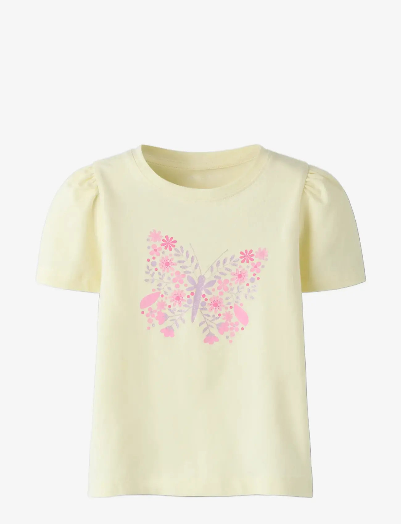 name it - NMFFILIKKA SS TOP - kortärmade - pear sorbet - 2