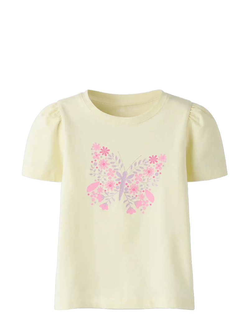 name it - NMFFILIKKA SS TOP - short-sleeved t-shirts - pear sorbet - 2
