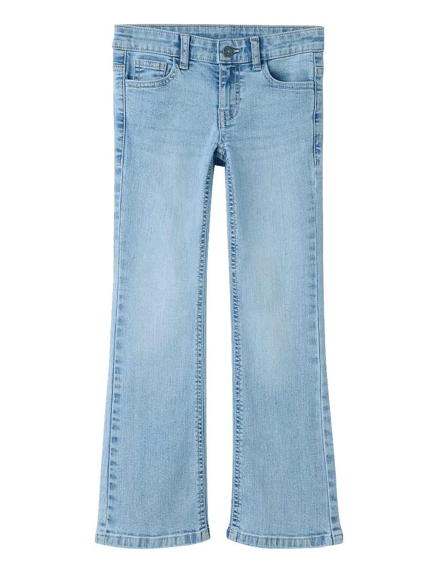 name it - NKFPOLLY FLARED JEANS 3338-MD - light blue denim - 0