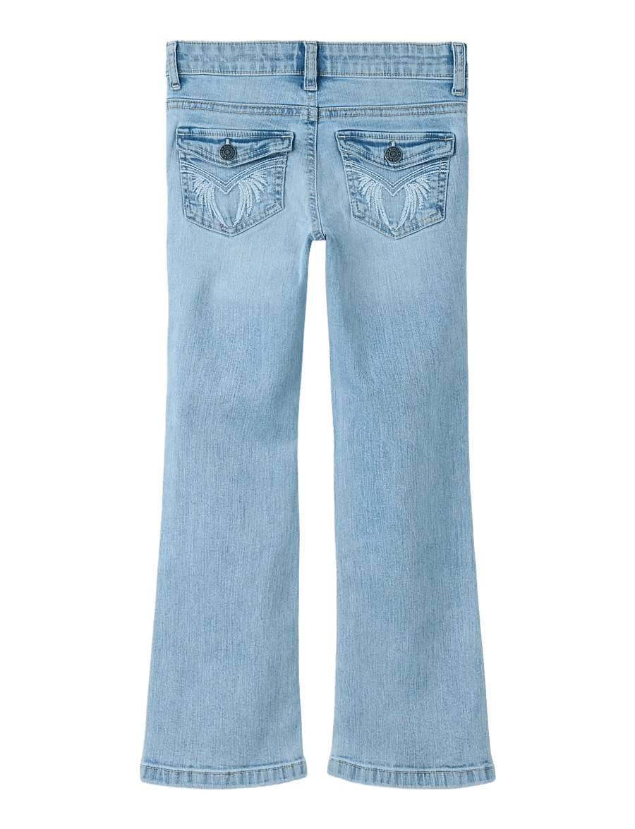 name it - NKFPOLLY FLARED JEANS 3338-MD - light blue denim - 1