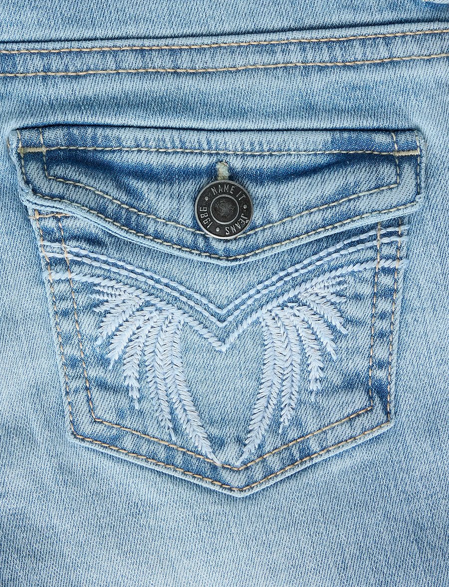 name it - NKFPOLLY FLARED JEANS 3338-MD - light blue denim - 2