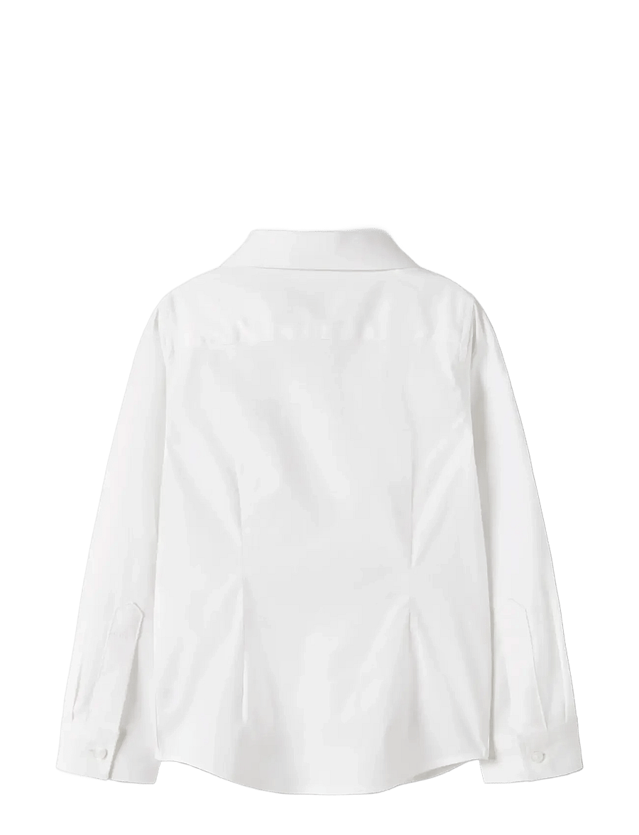 name it - NMMREFRIK LS SHIRT - bright white - 1