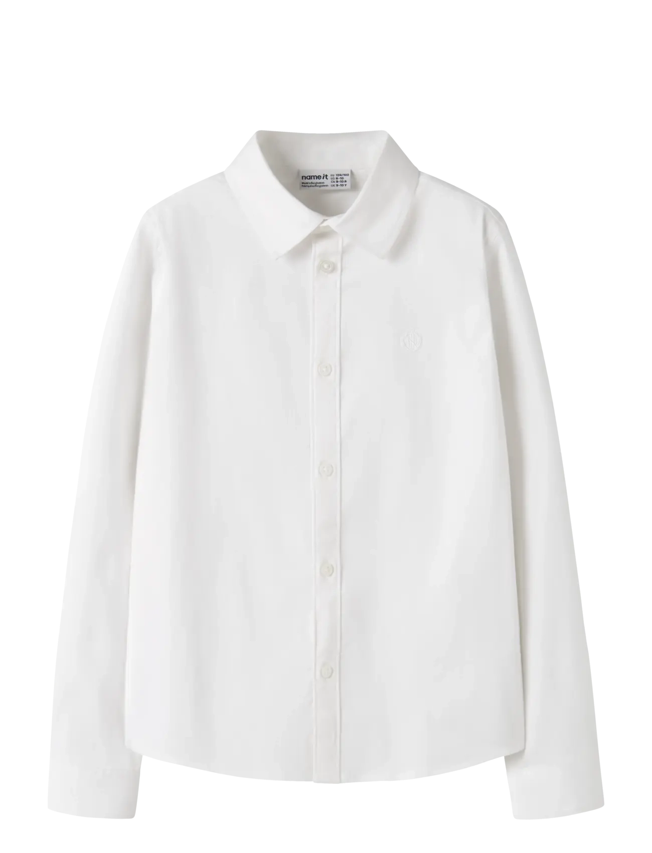 name it NKMREFRIK LS SHIRT - Shirts - BRIGHT WHITE / white